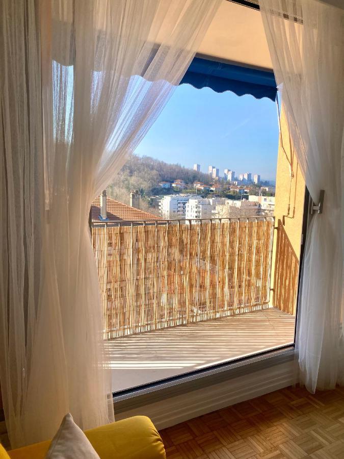 Bergson Top - Appart 80M2, 2 Grandes Chambres, Entierement Renovee Et Equipee, Lumineux, Wifi, Balcon, Calme, Vue Imprenable 생테티엔 외부 사진