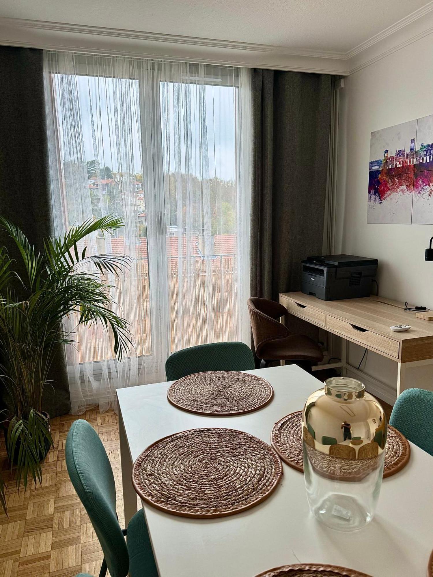 Bergson Top - Appart 80M2, 2 Grandes Chambres, Entierement Renovee Et Equipee, Lumineux, Wifi, Balcon, Calme, Vue Imprenable 생테티엔 외부 사진